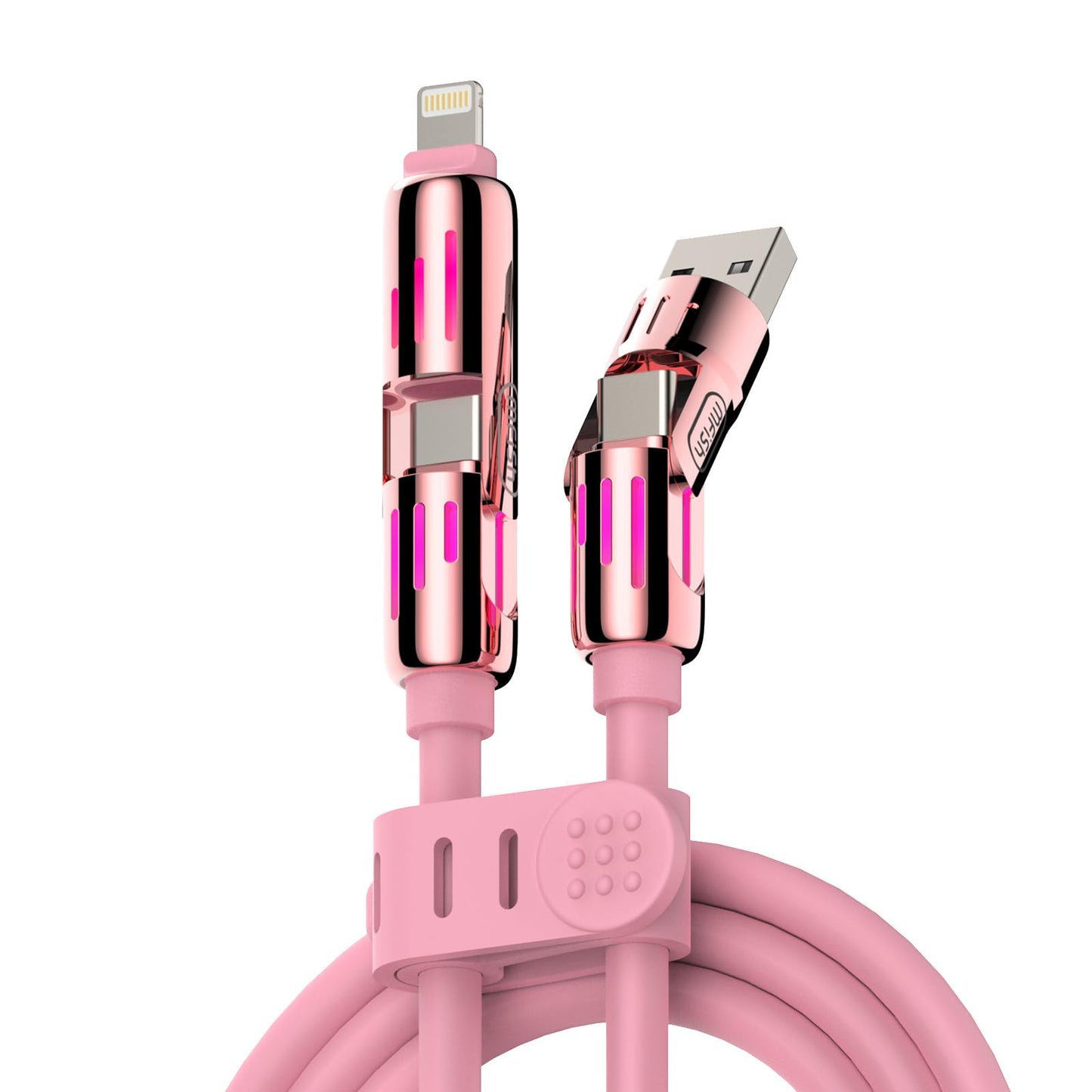 كابل شحن USB متعدد 4 في 1