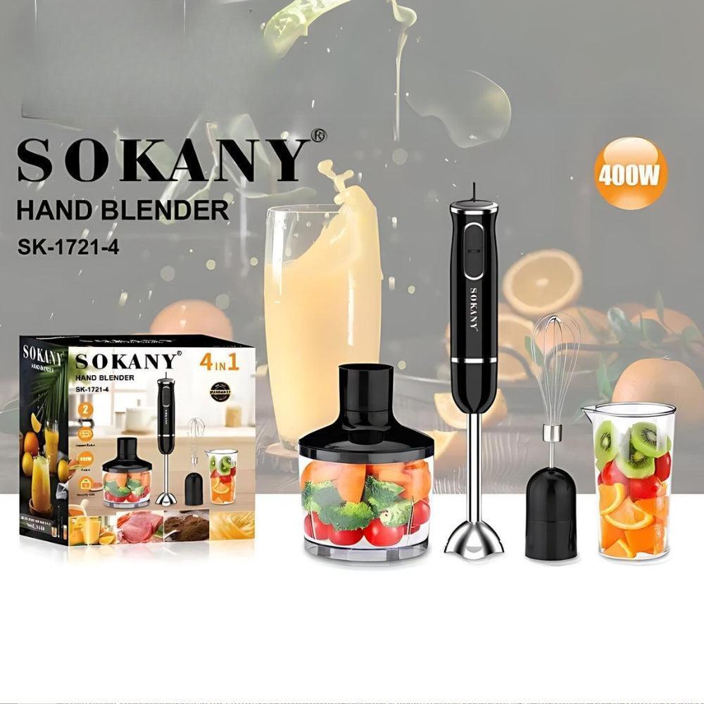 مجموعة مطبخ أنيقة 4 في 1 من ماركة SOKANY الأصلية 🌼