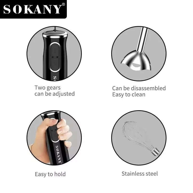 مجموعة مطبخ أنيقة 4 في 1 من ماركة SOKANY الأصلية 🌼